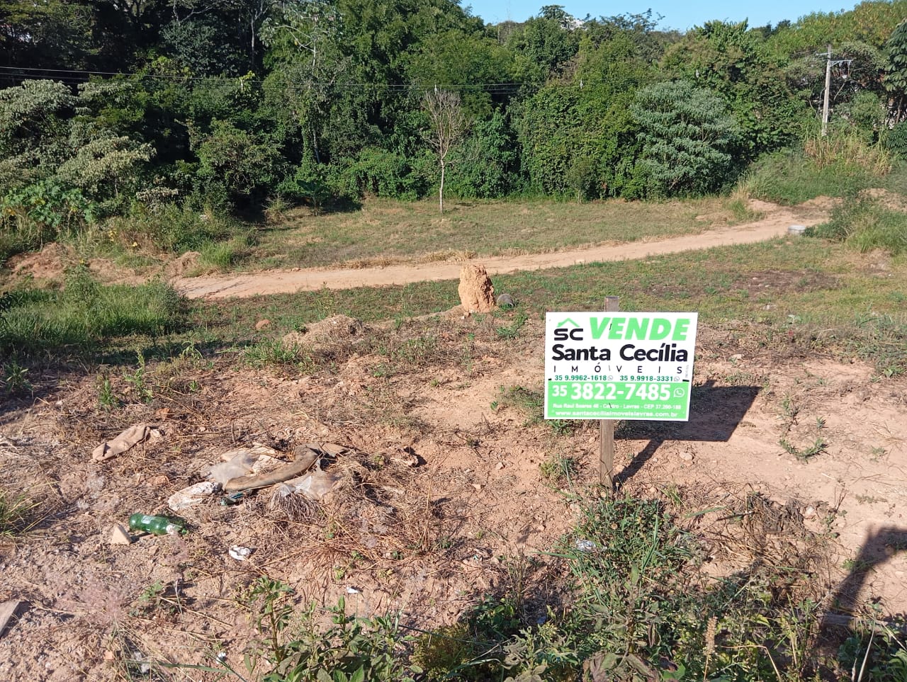 Lote à venda Morada do Sol 2, medindo 258,57m².Santa Cecília Imóveis