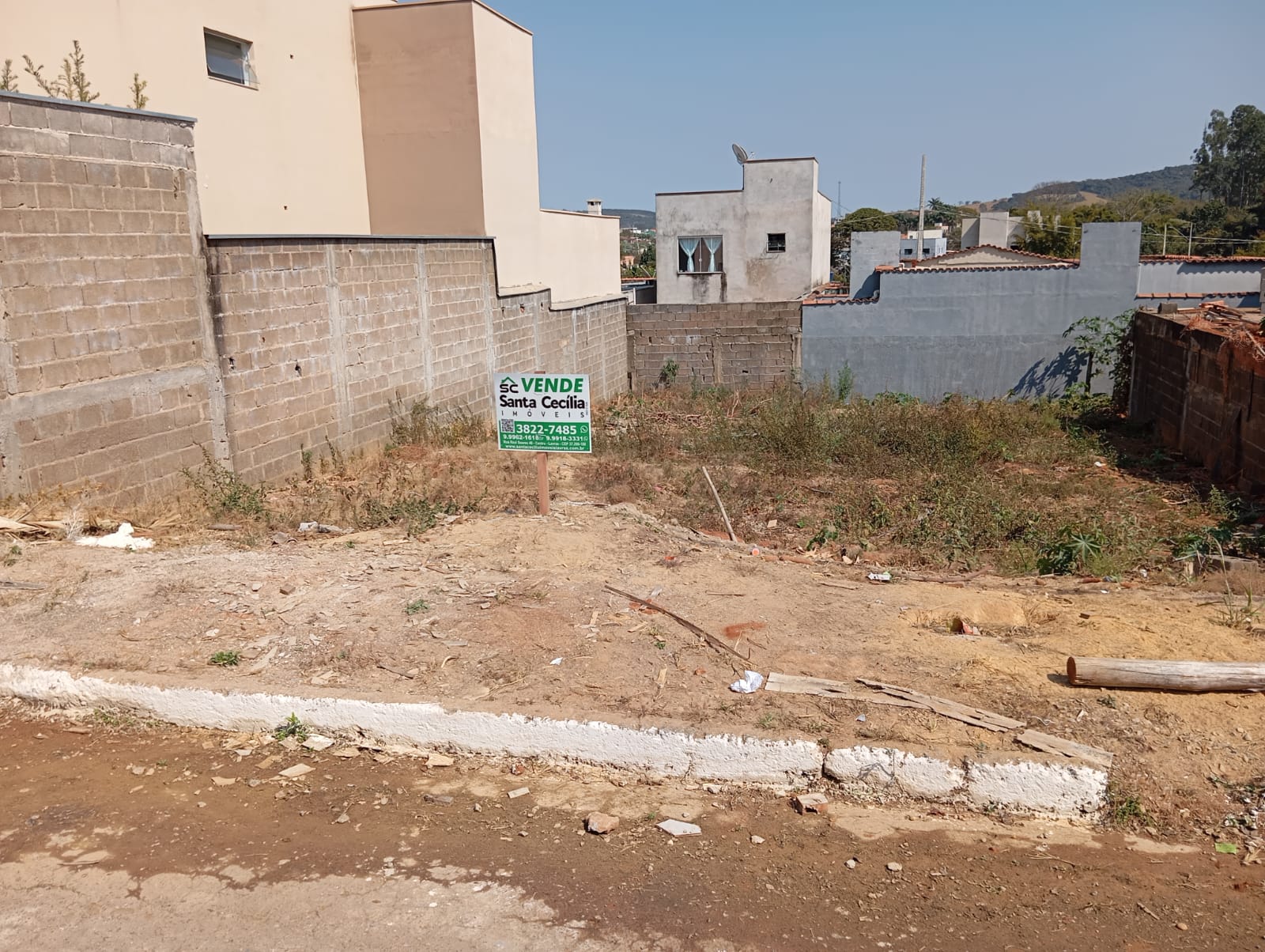 Ijaci - Lote à venda bairro Nova Pedra Negra.Santa Cecília Imóveis